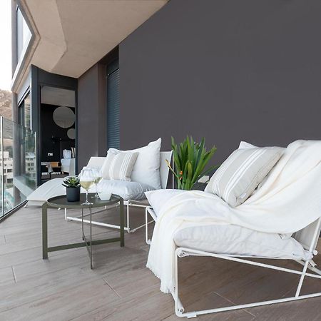 Modern Sea Front Sea Water Apartment Alicante Bagian luar foto