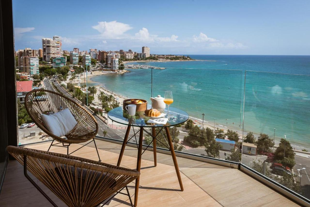 Modern Sea Front Sea Water Apartment Alicante Bagian luar foto