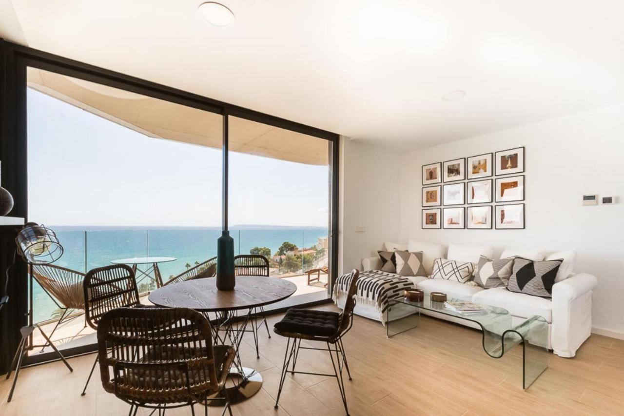 Modern Sea Front Sea Water Apartment Alicante Bagian luar foto