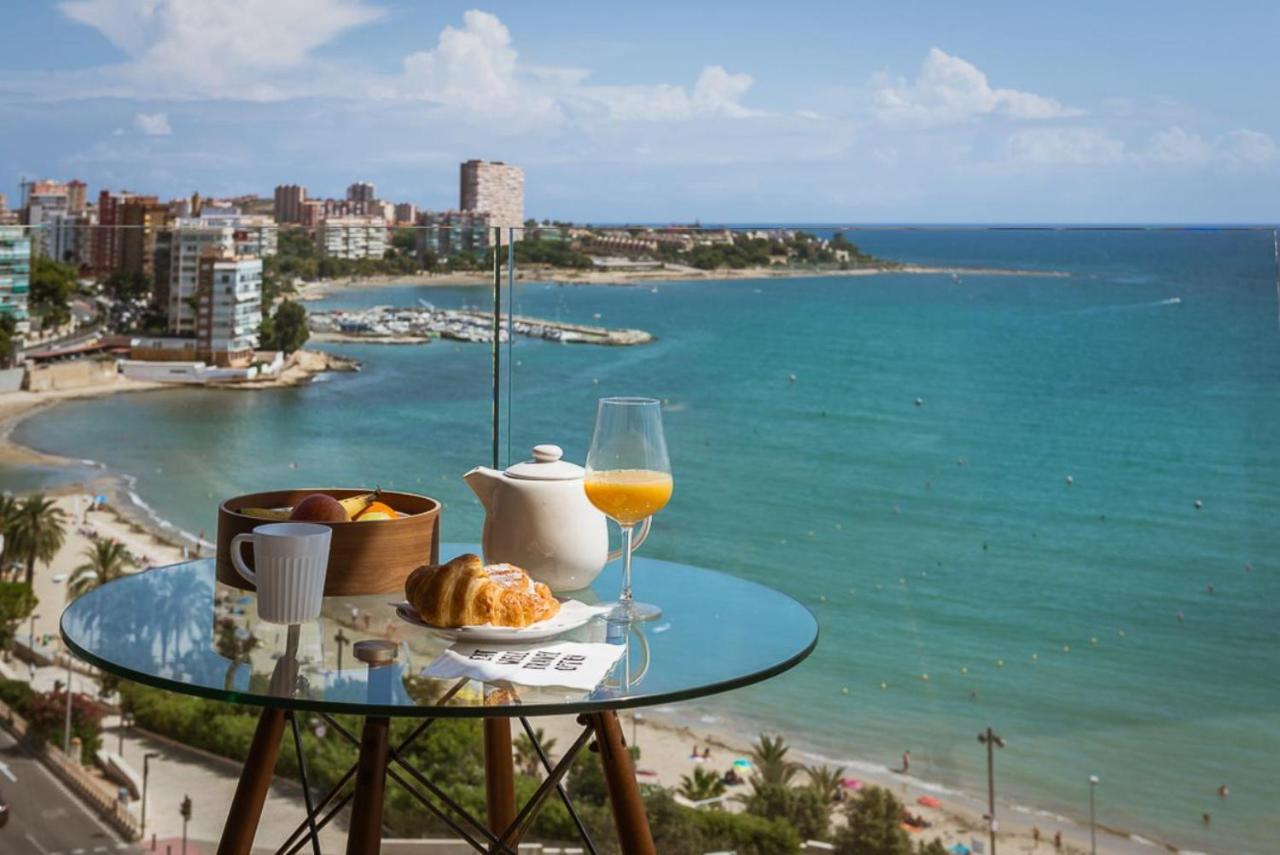 Modern Sea Front Sea Water Apartment Alicante Bagian luar foto