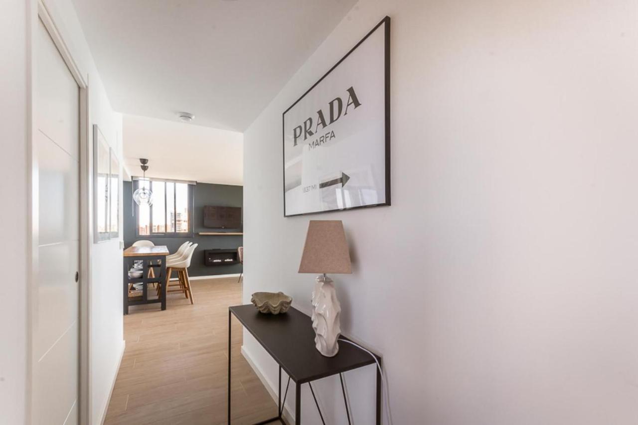 Modern Sea Front Sea Water Apartment Alicante Bagian luar foto